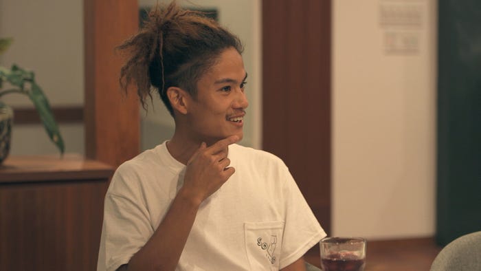 新メンバーの中田海斗「TERRACE HOUSE OPENING NEW DOORS」35th WEEK(C)フジテレビ/イースト・エンタテインメント