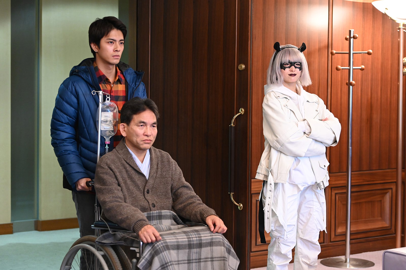 「シロでもクロでもない世界で、パンダは笑う。」第2話場面写真（C）日本テレビ