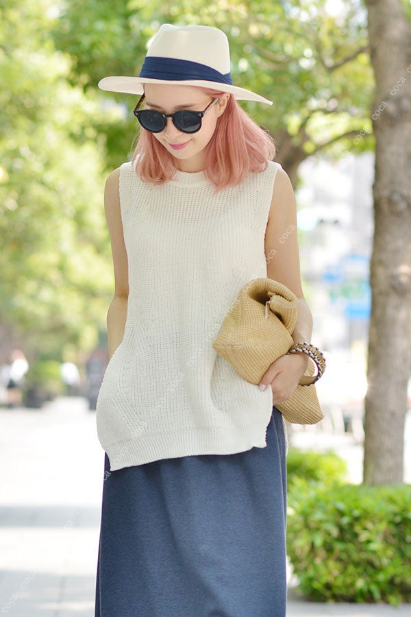 大人のシンプル中折れハット「coca」2,990円（税込）