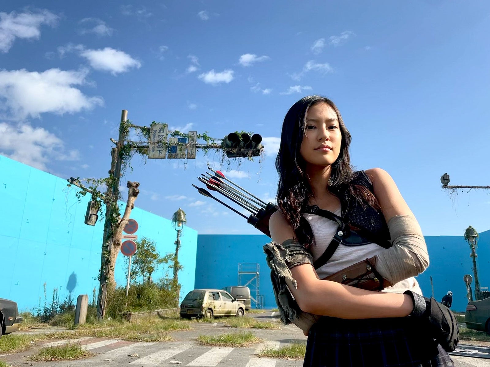 「今際の国のアリス」恒松祐里、ヘイヤの“義足の秘密”初公開 世界中から驚きの声「謎が解けた」「そうなっていたとは」