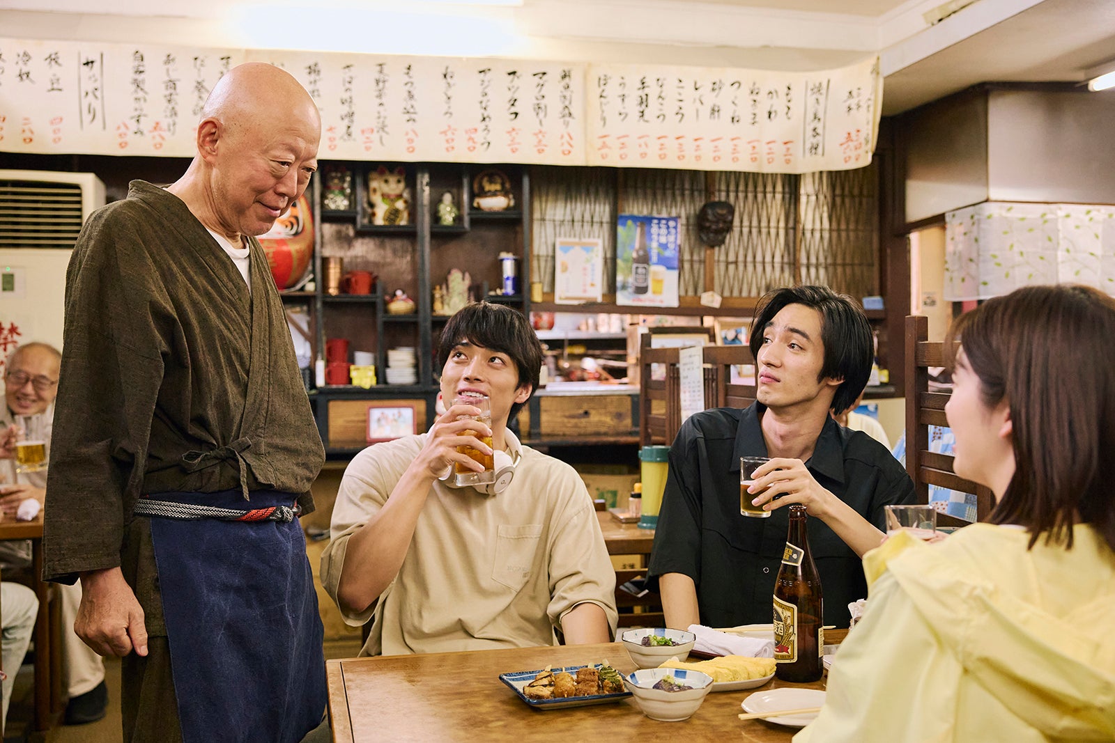 六平直政、羽谷翔太、清水尋也「19番目のカルテ」第7話（C）TBSスパークル／TBS（撮影：加藤春日）