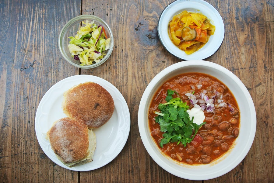 Chili Parlor 9スタンダードビーフ チリ