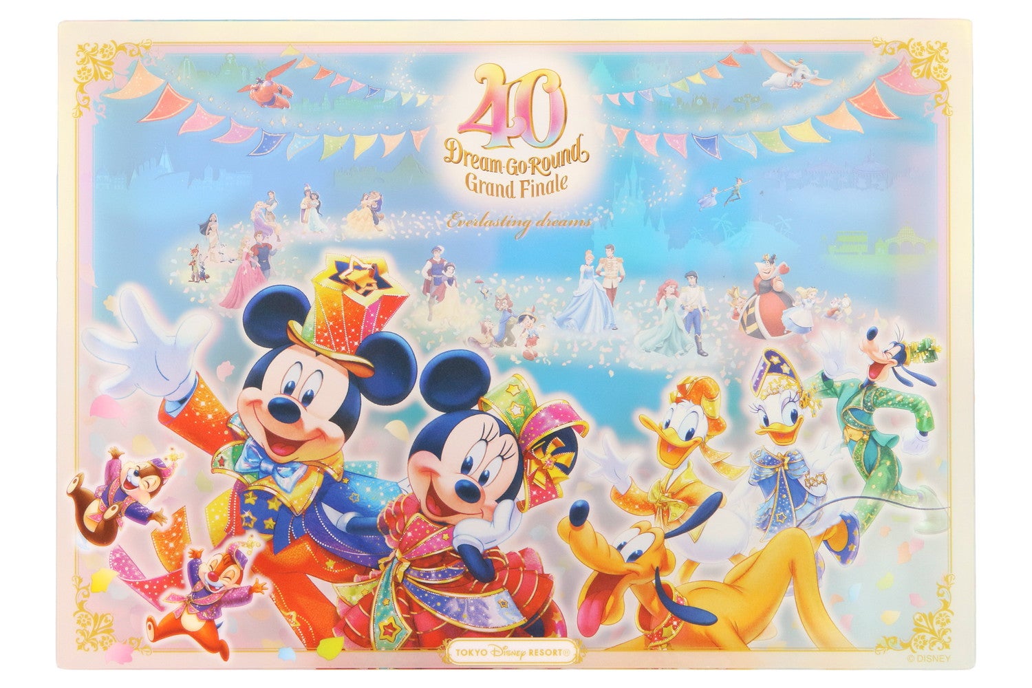 TDR40周年アニバーサリーラストを彩るスペシャルグッズ 祝祭感あふれる雑貨やお菓子、身に着けグッズ登場 - モデルプレス