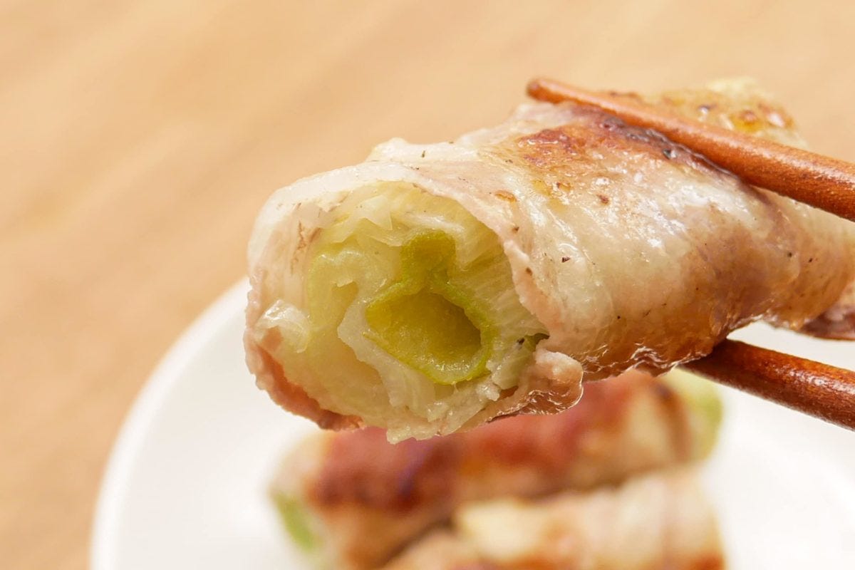 長ねぎのとぐろ焼き