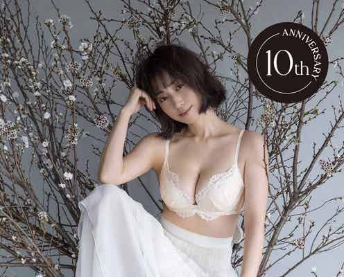 MEGUMI、美バスト際立つランジェリー姿披露