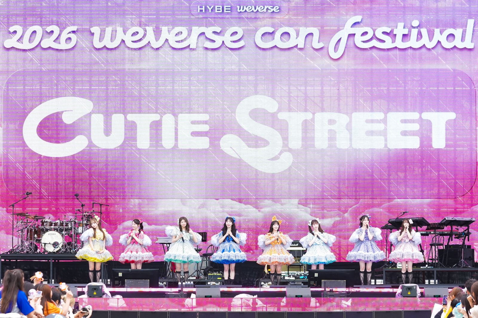 CUTIE STREET「Weverse Park」（C）2026 Weverse Con Festival