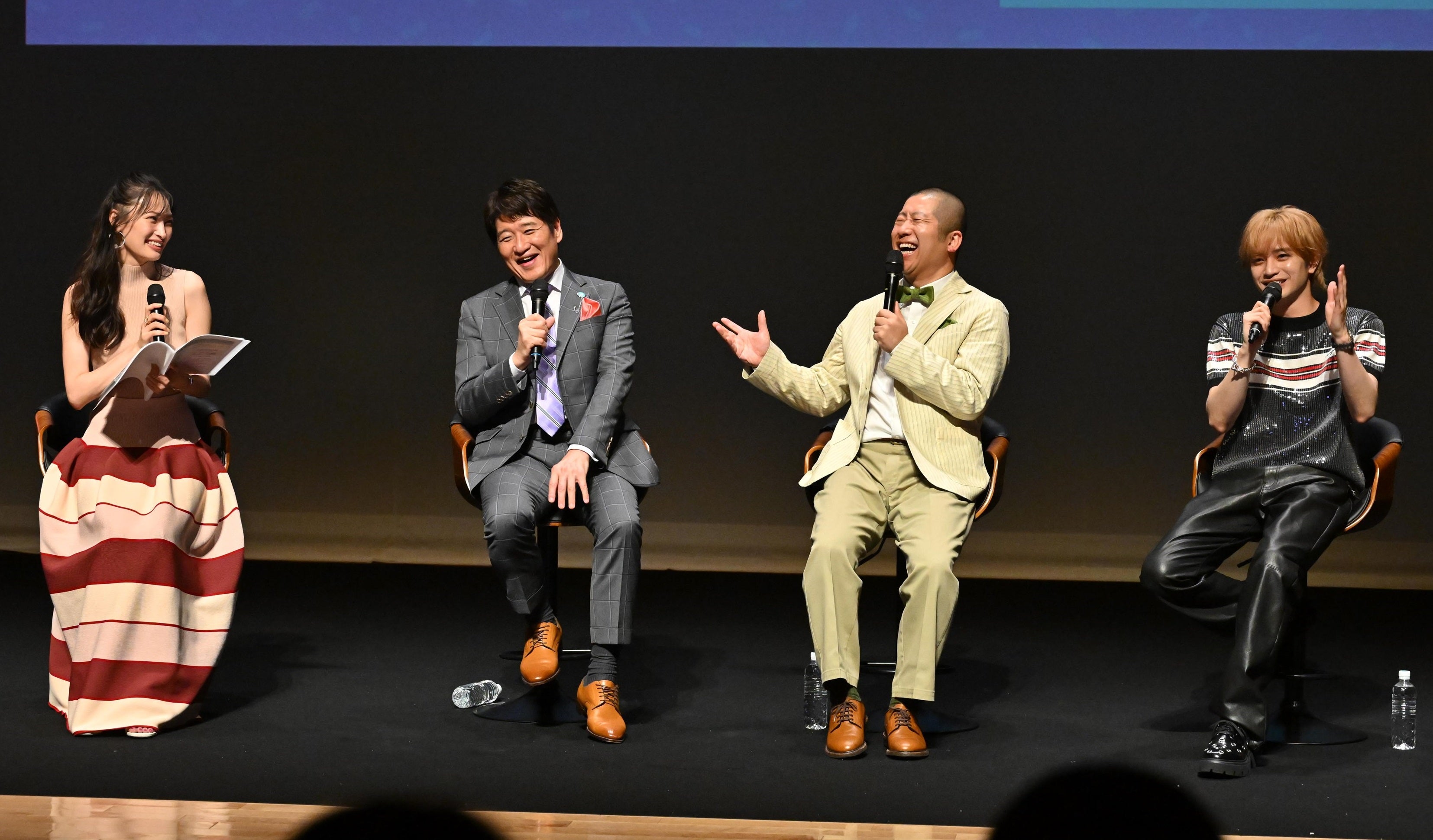 大政絢、林修、澤部佑、中島健人（C）MBS