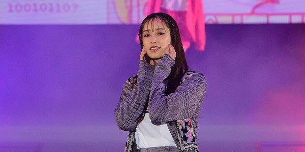 佐々木久美（C）Rakuten GirlsAward 2023 S／S