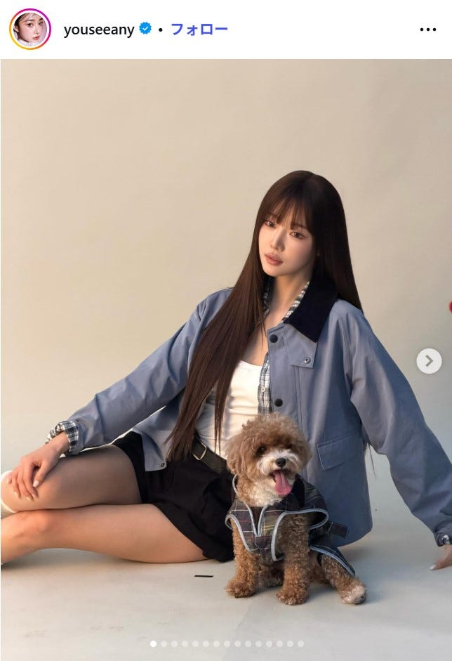 イ・シアンInstagramより