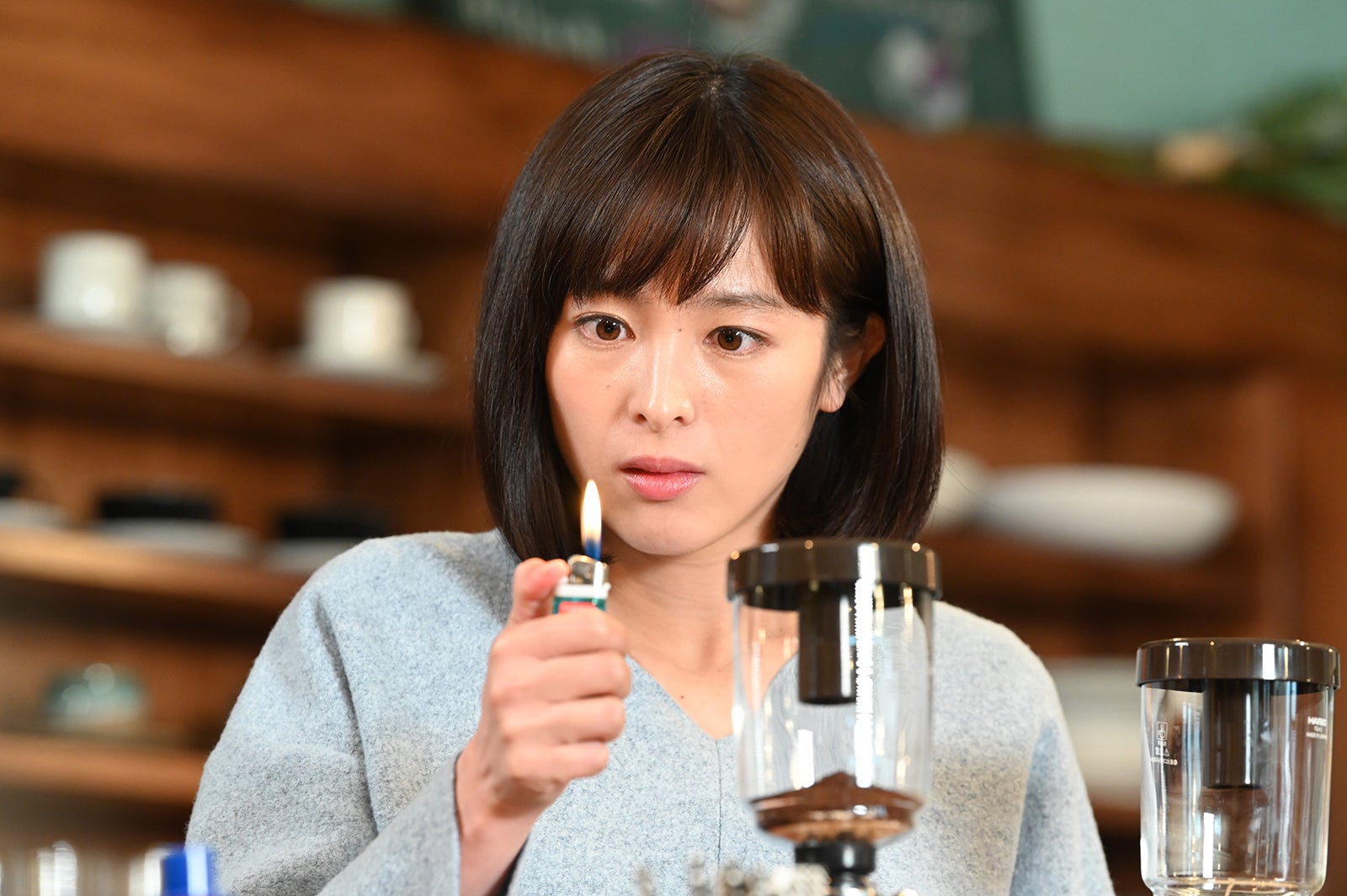 清野菜名／「シロでもクロでもない世界で、パンダは笑う。」第2話より（C）日本テレビ