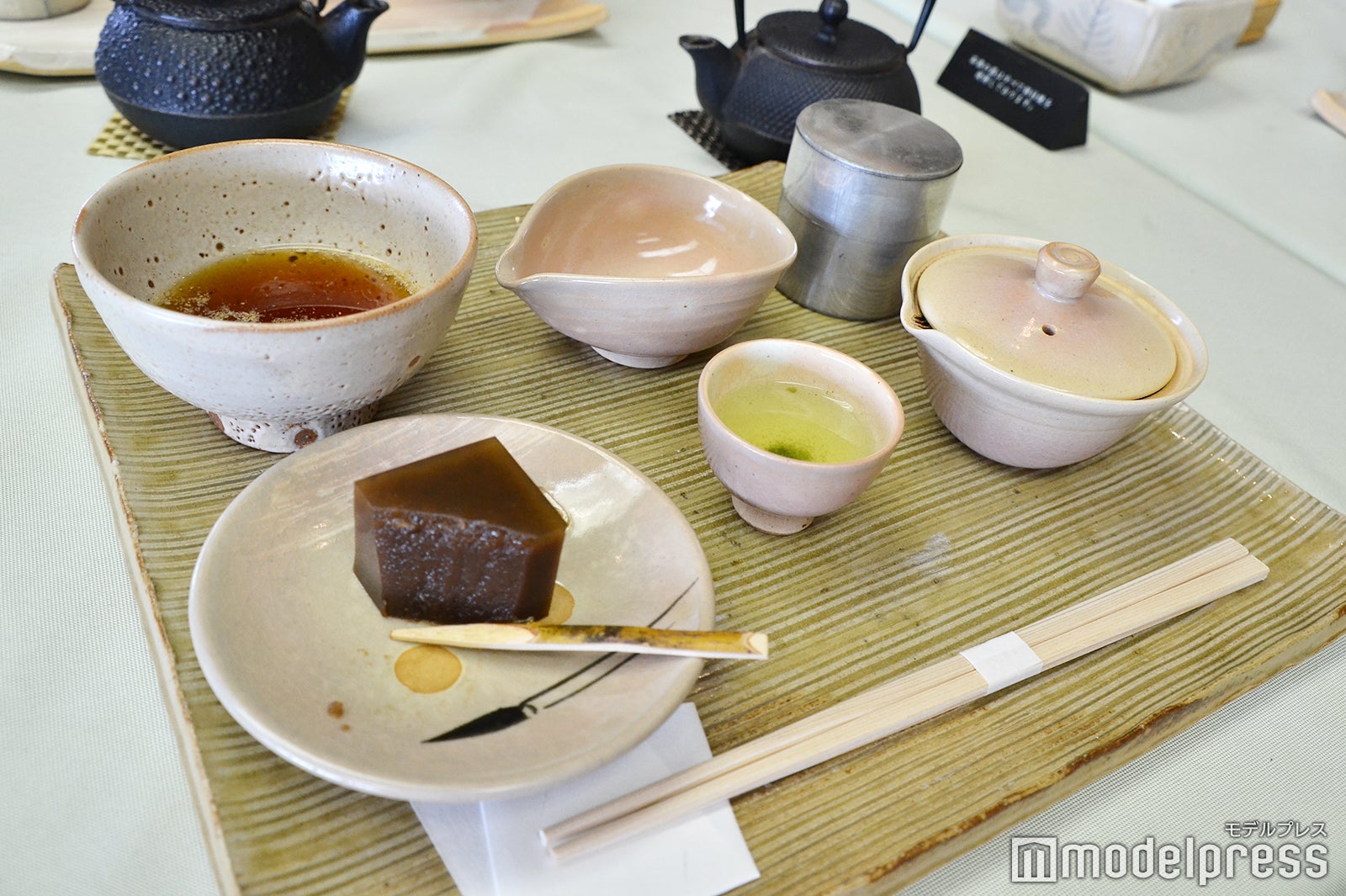 お茶の淹れ方体験（C）モデルプレス