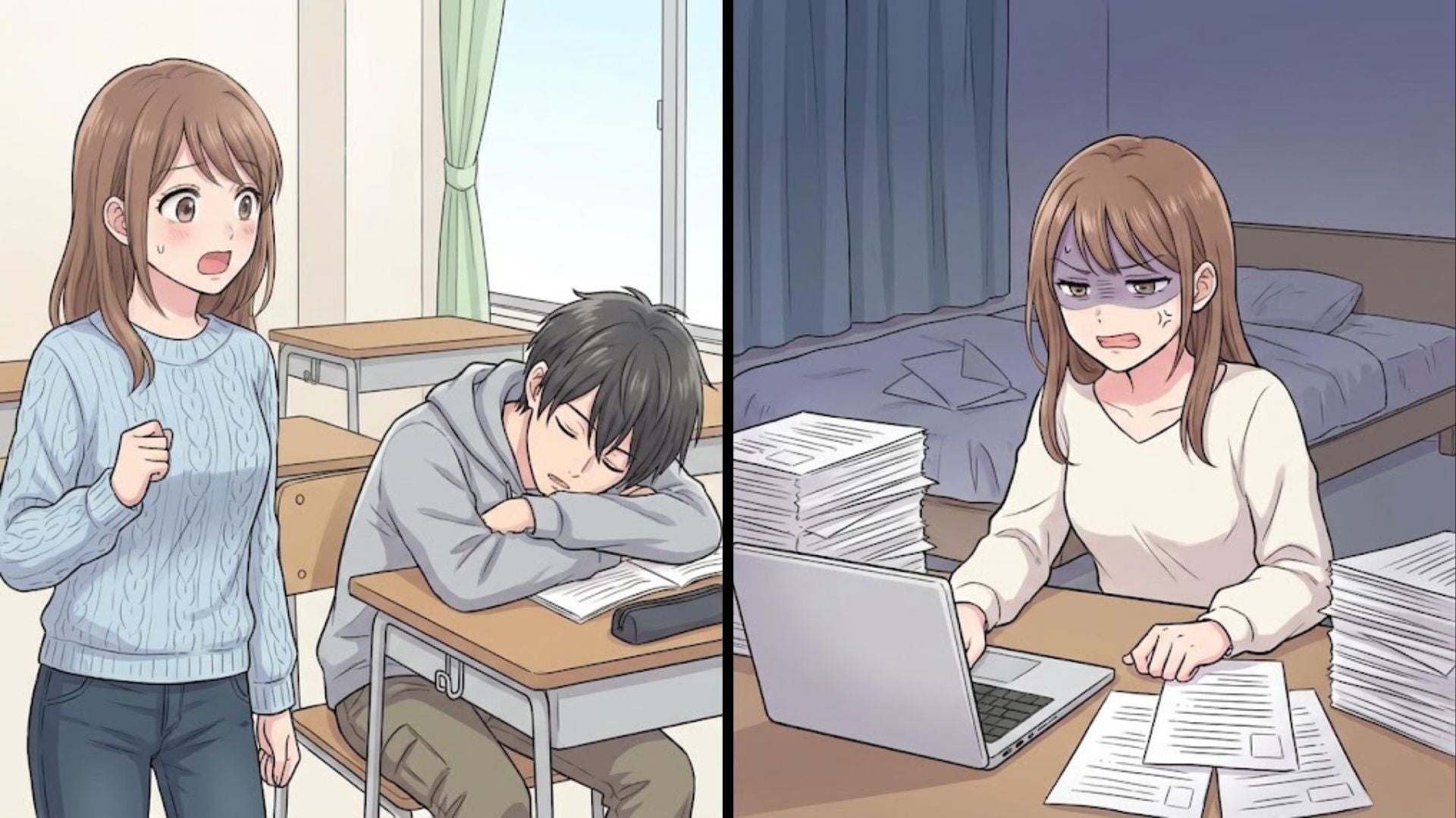 【大学】「よりによって、どうしてこの人なの？」絶対に失敗できないプレゼン。やる気ゼロの男子とペアになり、本番で【まさかのアクシデント】が...！？