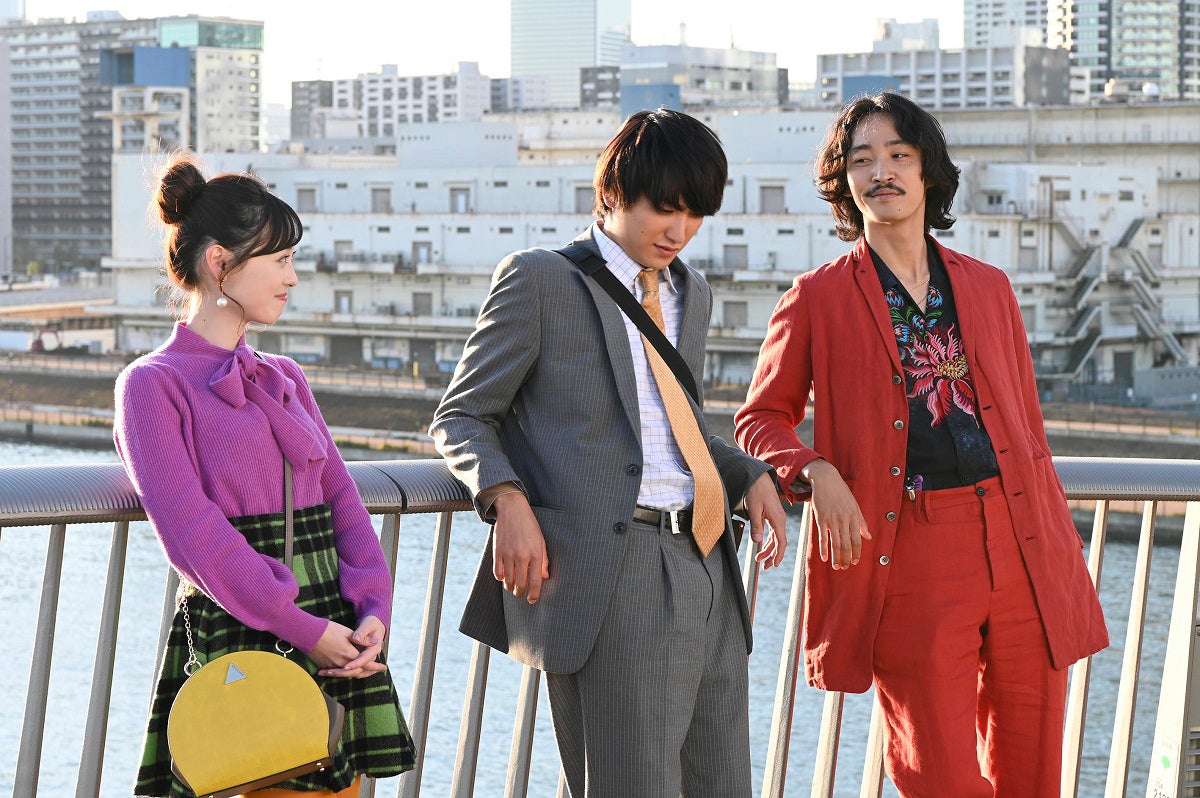 福原遥、金子大地、上杉柊平（C）読売テレビ