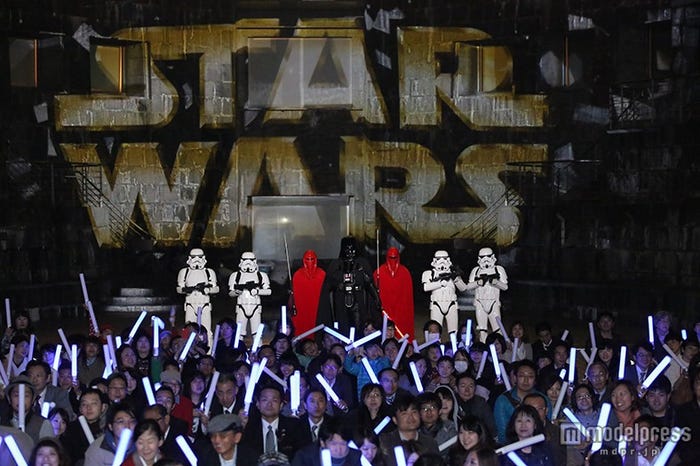 先行上映の様子(C)&TM lucasfilm Ltd.