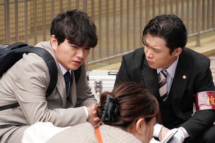 染谷将太、矢本悠馬「イップス」第5話より(C)フジテレビ