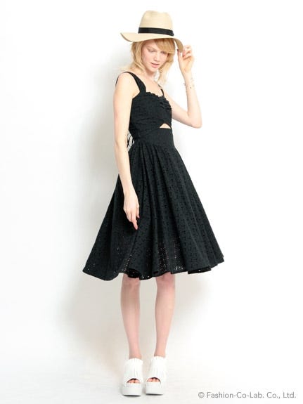 コットンレースワンピース「snidel」19,440円(税込)