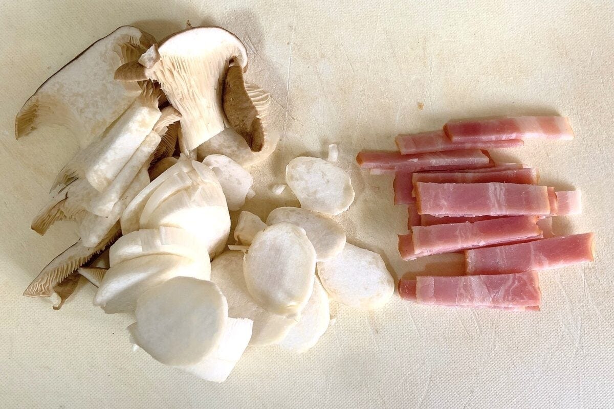 きのこホットサンド