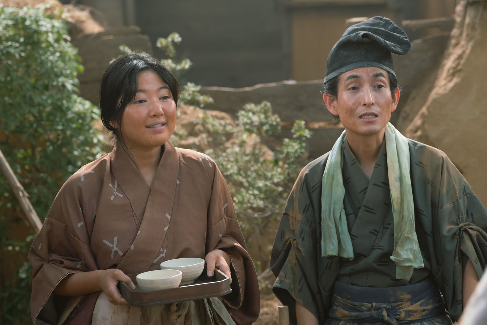 蔵下穂波、矢部太郎「光る君へ」第25話（C）NHK