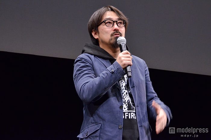 山下敦弘監督/写真は完成披露舞台挨拶時