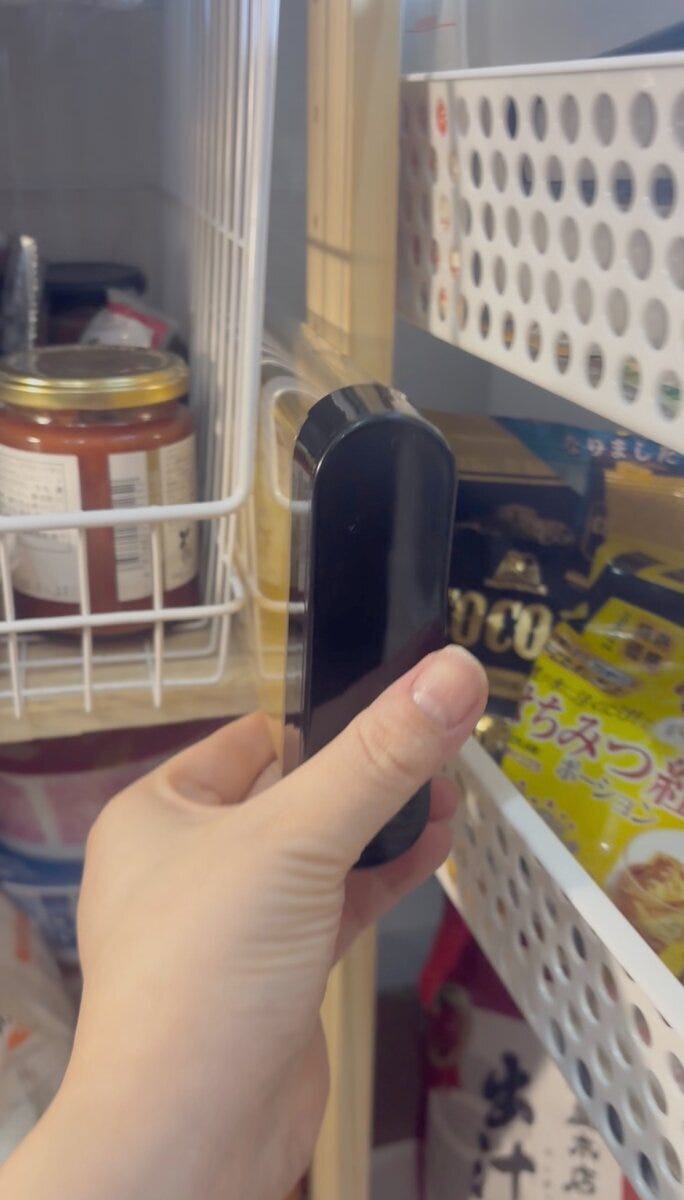 ダイソーのスリムパスタストッカー