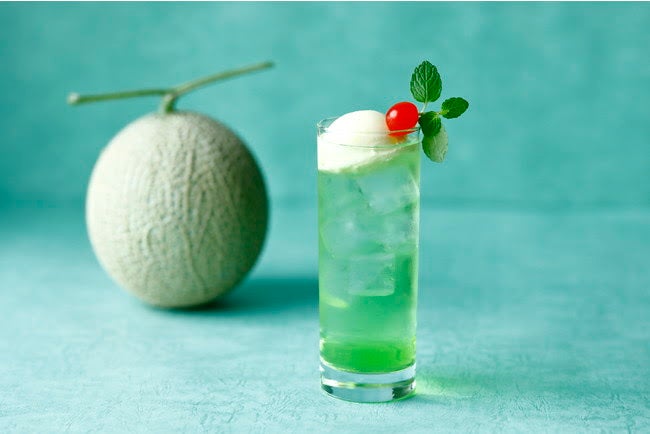 メロンクリームソーダ／画像提供：ホテル小田急サザンタワー