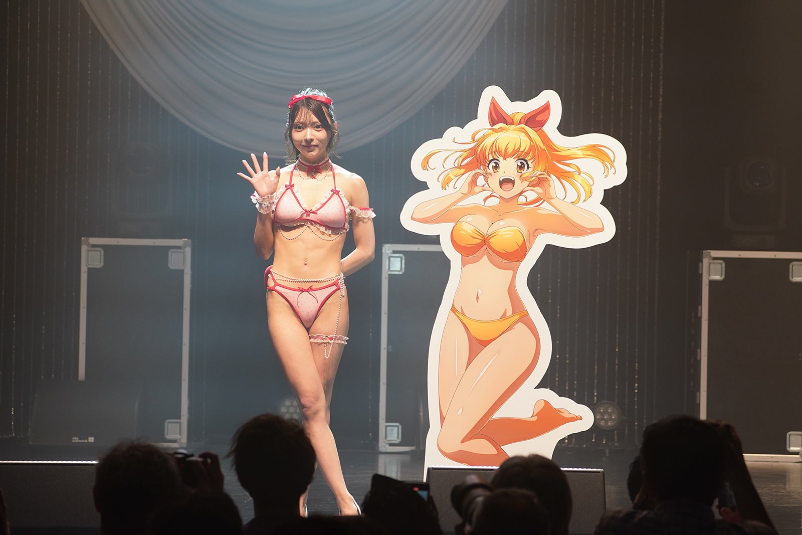 愛染のえる「IDOL CONTENT EXPO ＠アイコン 13周年祭 Premium Circuit LIVE！！！」（提供写真）