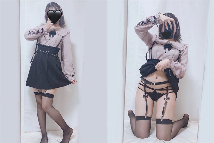 garter girl model MORPH8NE】ON LEG GARTER | OUR BRAND,MORPH8NE | PRESSING WEB SHOP