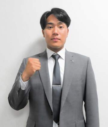 広島6位のNTT東日本・森 “中崎2世”目指す「直球の強さとフォークで三振を奪えるスタイルを見てほしい」