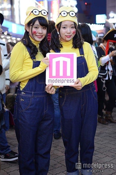 ミニオンズ風コス/渋谷スナップ