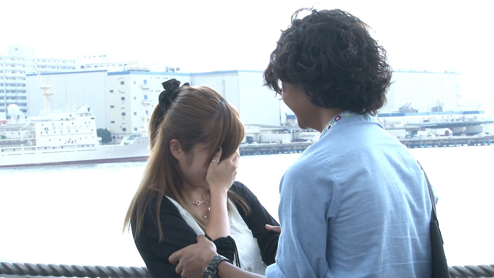 でっぱりん、あきら／「あいのり：Asian Journey」第22話より（C）フジテレビ