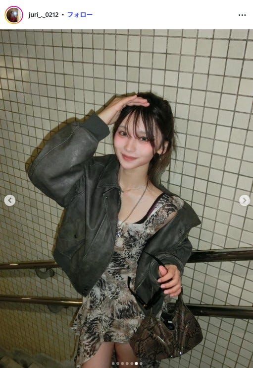 榊原樹里Instagramより