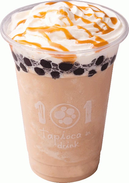 キャラメルフインスムージー／画像提供：グレイス株式会社