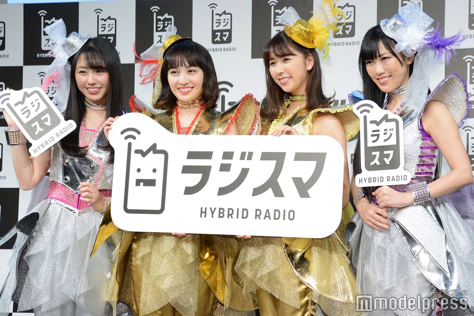 （左から）佐々木彩夏、百田夏菜子、玉井詩織、高城れに（C）モデルプレス