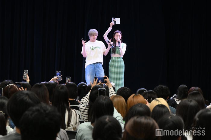 岡田蓮、みとゆな(C)モデルプレス