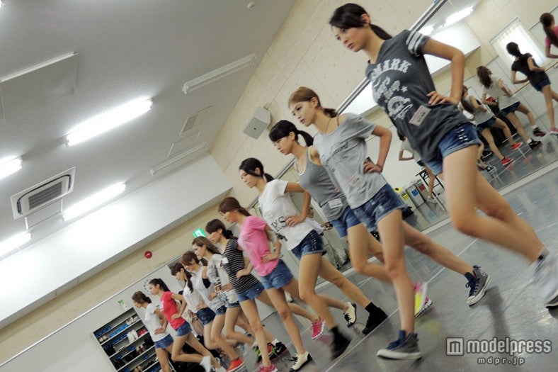 ウォーキングレッスンは1時間半にも及んだ／（C）Miss TGC 2014