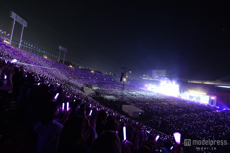 L‘Arc-en-Cielのライブの様子