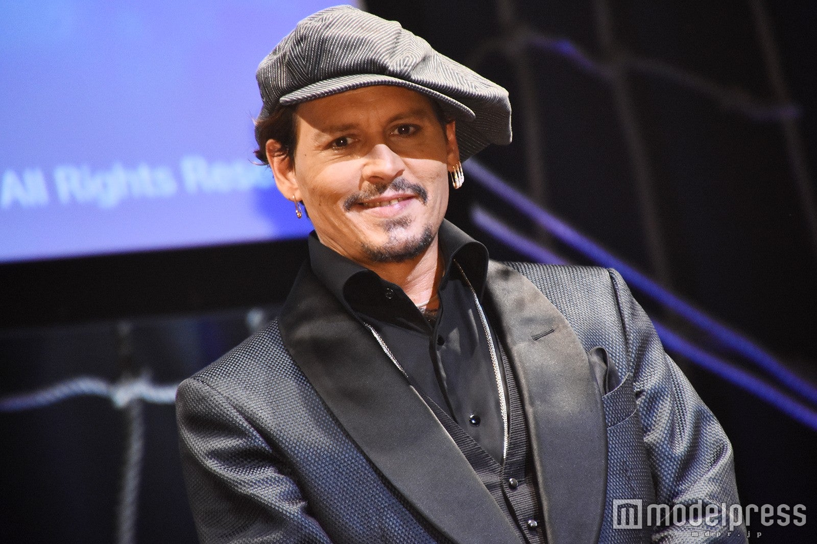 来日時のジョニー・デップ （C）モデルプレス