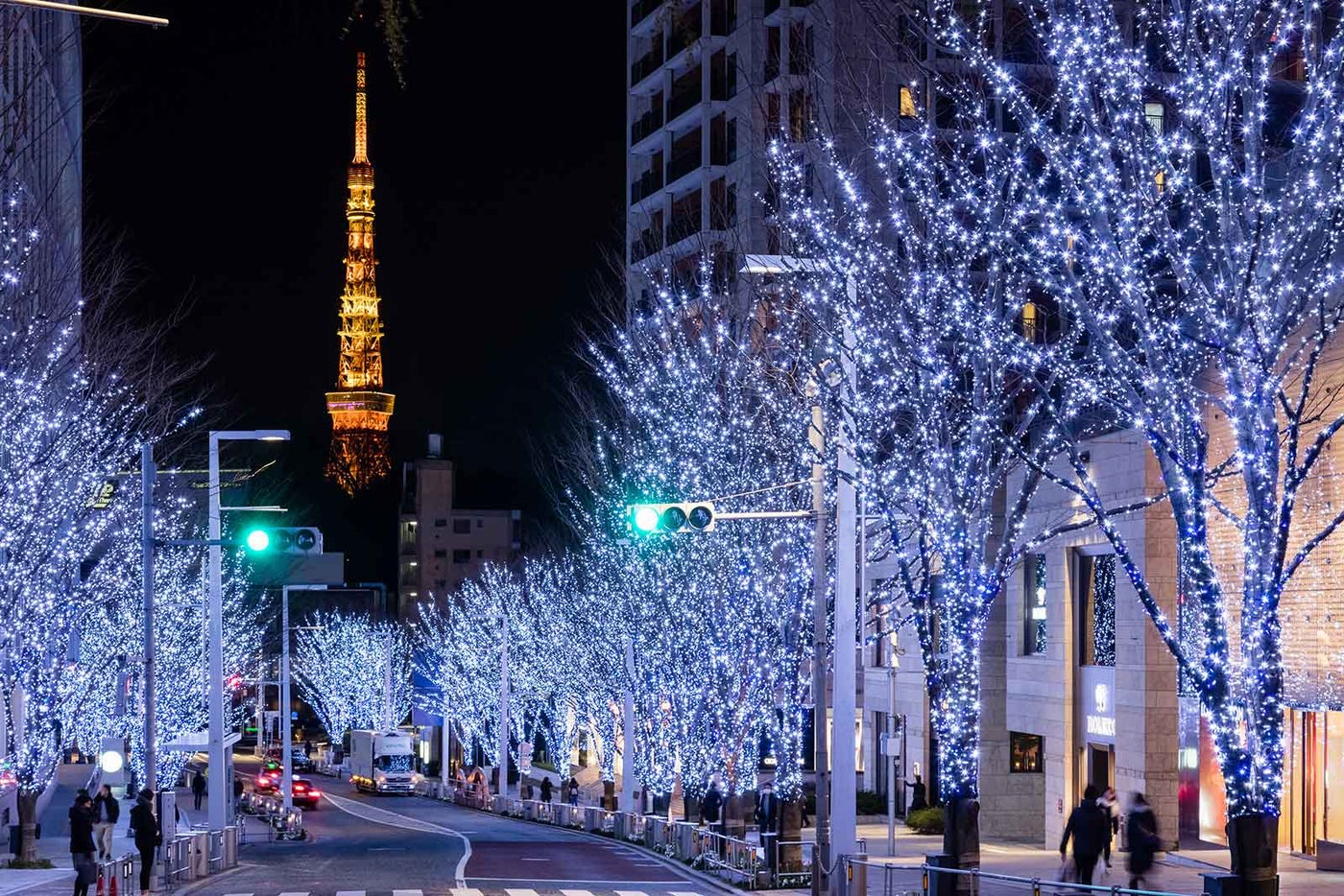【2017年クリスマス】デートにおすすめの東京都内のイルミネーション8選／六本木けやき坂の様子／画像提供：森ビル株式会社