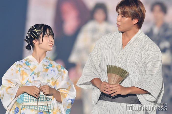 実熊瑠琉、白間太陽(C)モデルプレス