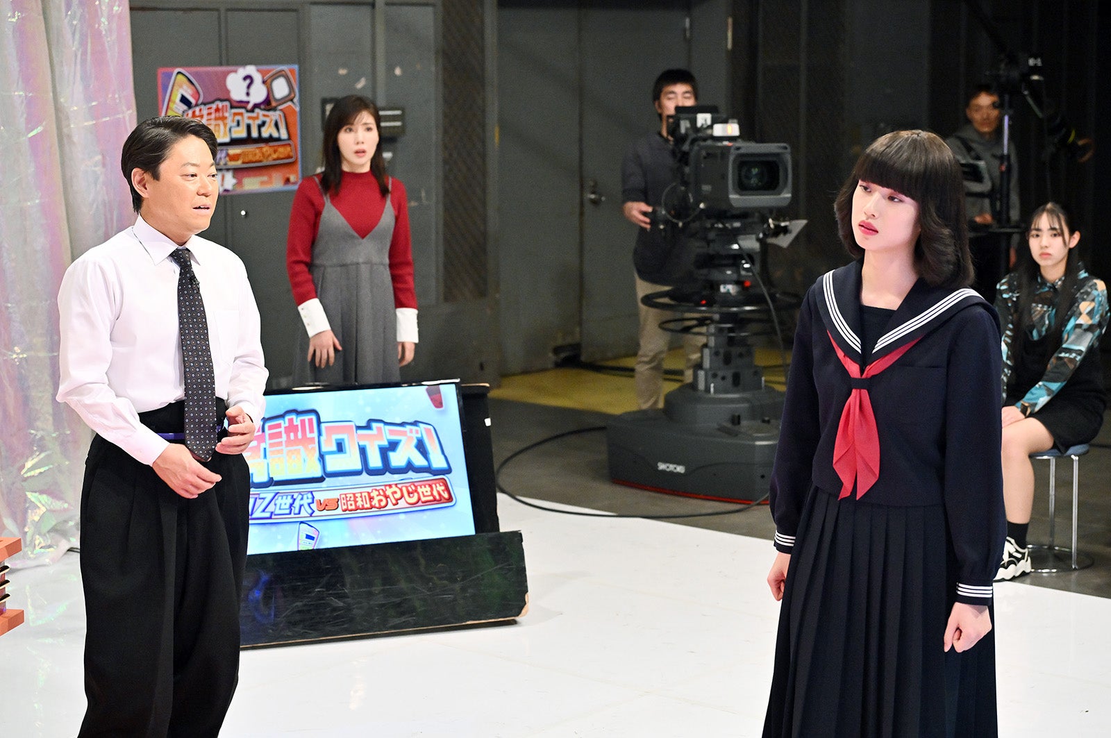 阿部サダヲ、河合優実「不適切にもほどがある！」第6話より（C）TBS