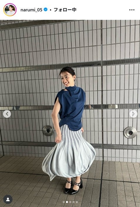 鳴海唯Instagramより