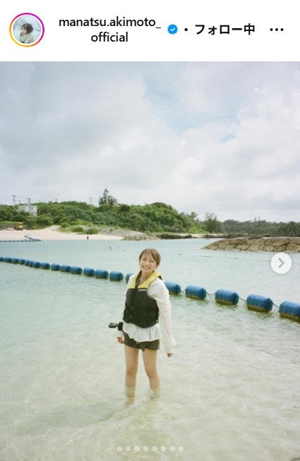 秋元真夏Instagramより