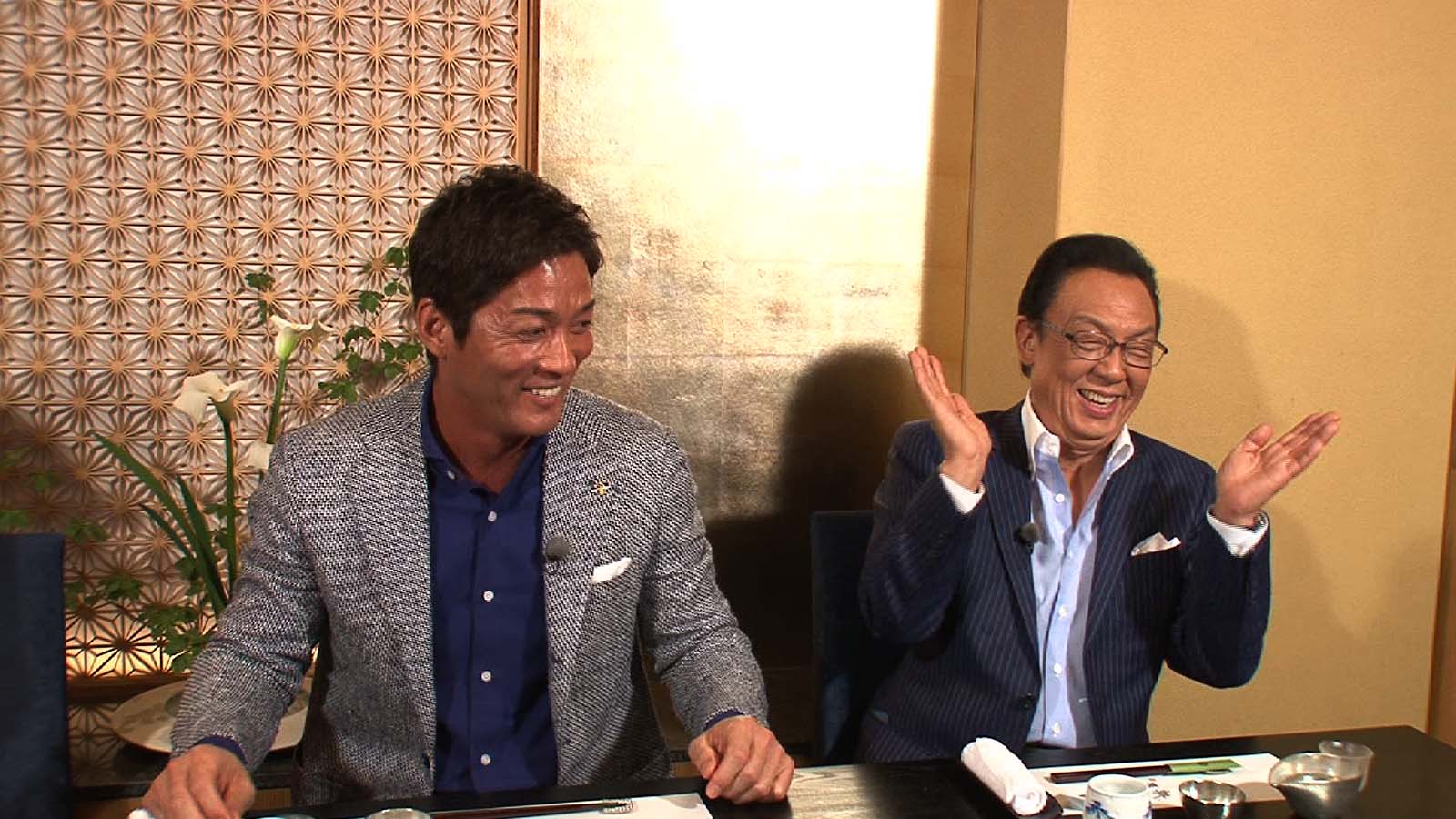 長嶋一茂、梅沢富美男（C）フジテレビ