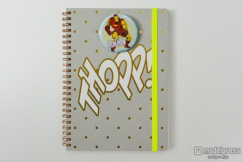 マーベル・アイアンマン／リングノート（税抜き￥2000）（C）Marvel2015