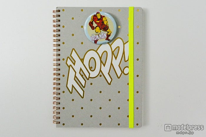 マーベル・アイアンマン/リングノート(税抜き¥2000)(C)Marvel2015