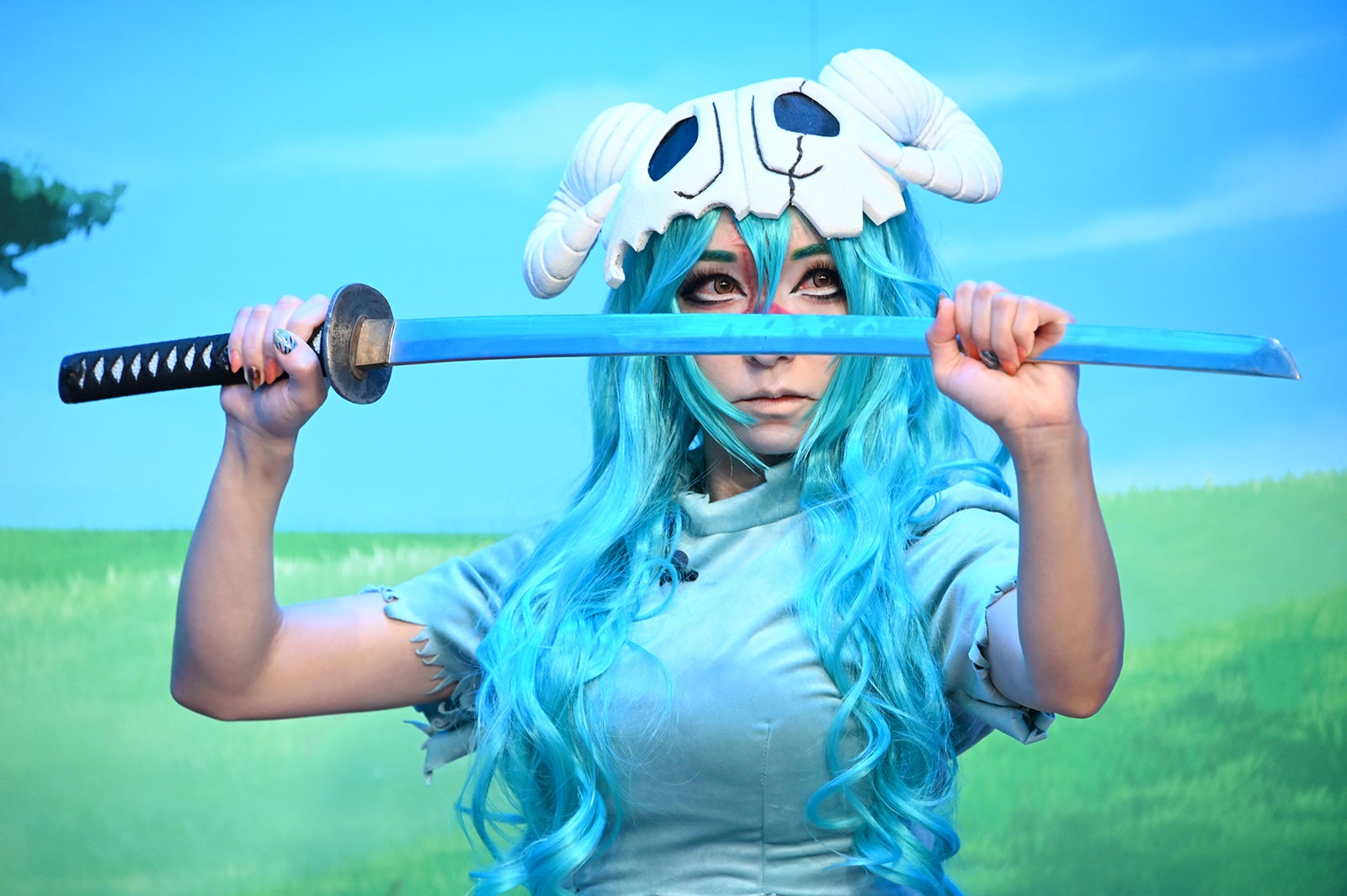 人気漫画の戦闘能力の高い女性キャラに扮した元国民的アイドル （C）日本テレビ