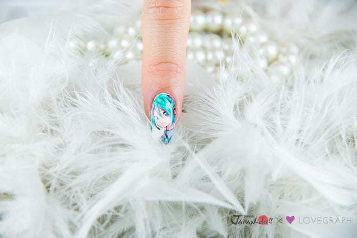 椎名ひかりのネイル (写真提供:MBS)