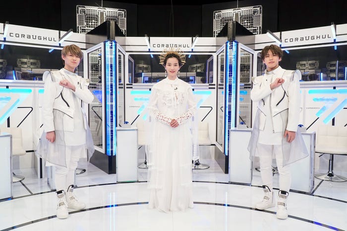 白岩瑠姫、のん、河野純喜(提供写真)