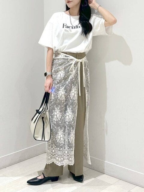 ロゴTシャツ コーデ ロゴTシャツコーデ3