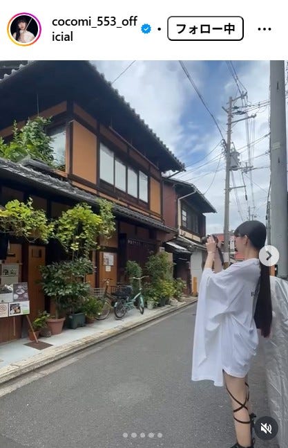 Cocomi Instagramより